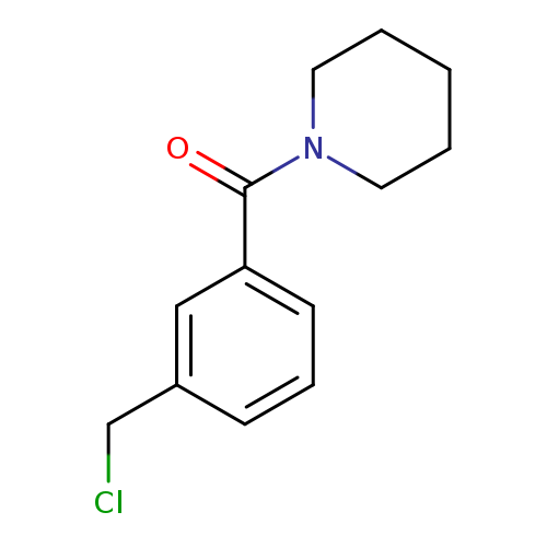 1-([3-(Chloromethyl)phenyl]carbonyl)piperidine