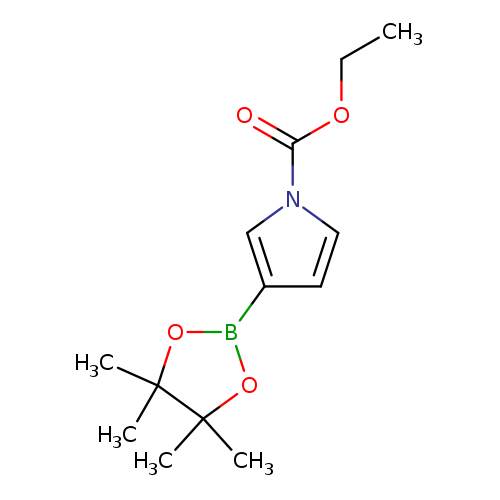 1H-Pyrrole-1-carboxylic acid, 3-(4,4,5,5-tetramethyl-1,3,2-dioxaborolan-2-yl)-, ethyl ester