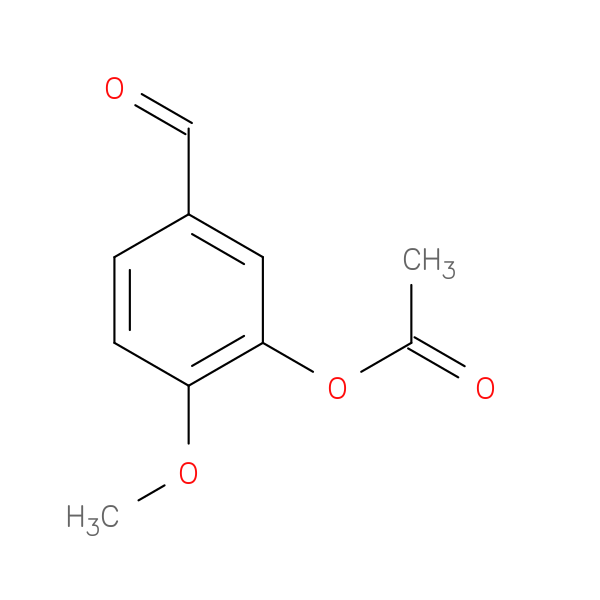 3-Acetoxy-4-methoxybenzaldehyde