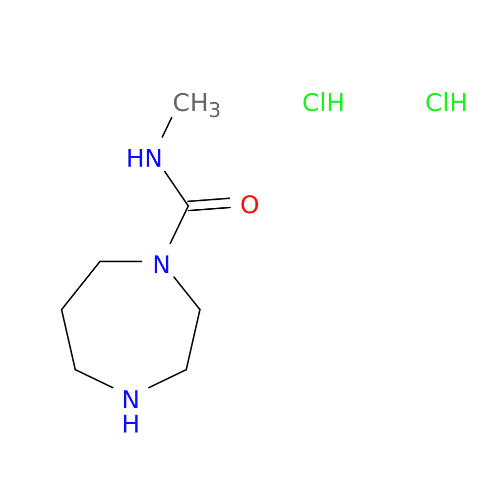 N-methyl-1,4-diazepane-1-carboxamide dihydrochloride