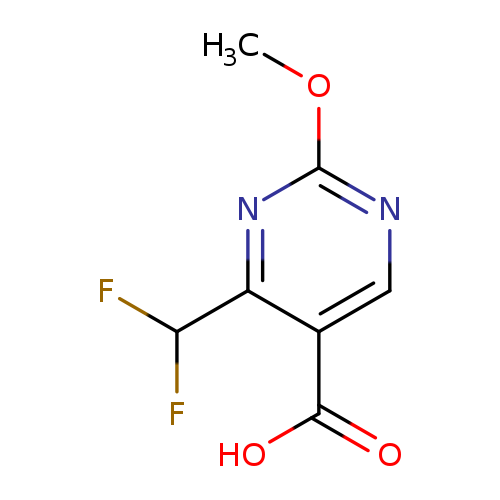 4-(difluoromethyl)-2-methoxypyrimidine-5-carboxylicacid