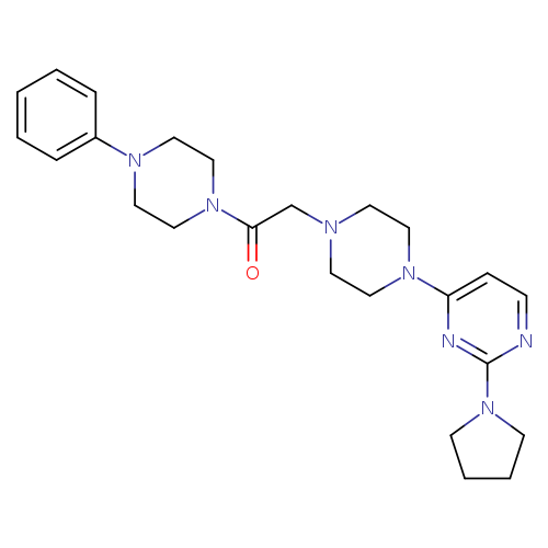 1-(4-phenylpiperazin-1-yl)-2-{4-[2-(pyrrolidin-1-yl)pyrimidin-4-yl]piperazin-1-yl}ethan-1-one