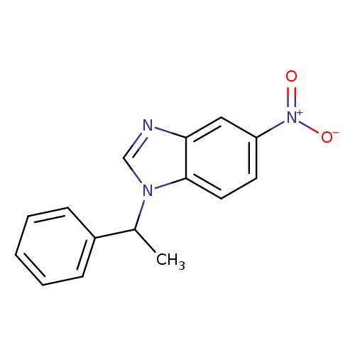 5-Nitro-1-(1-phenylethyl)-1h-benzimidazole