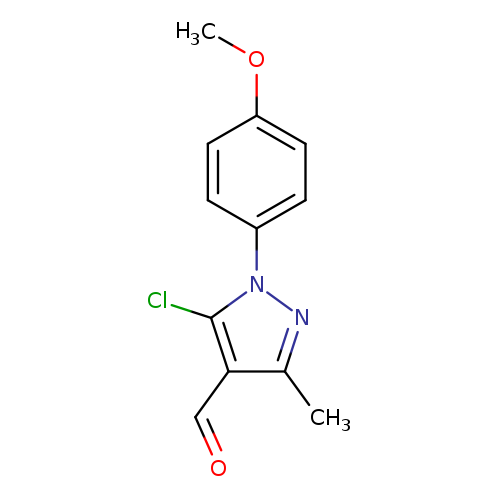 5-chloro-1-(4-methoxyphenyl)-3-methyl-1H-pyrazole-4-carbaldehyde