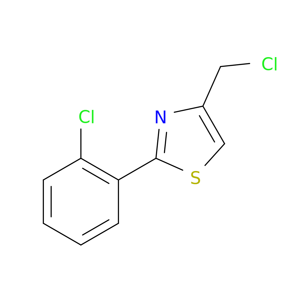 4-(Chloromethyl)-2-(2-chlorophenyl)-1,3-thiazole