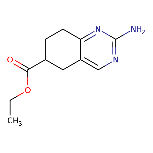 2-Amino-5,6,7,8-tetrahydro-quinazoline-6-carboxylic acid ethyl ester