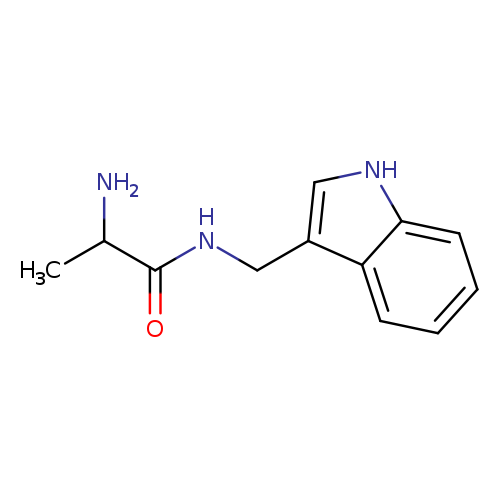 2-amino-N-[(1H-indol-3-yl)methyl]propanamide