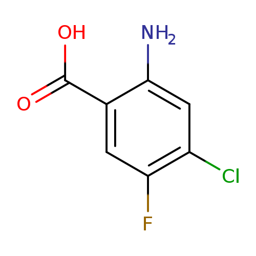 2-Amino-4-chloro-5-fluorobenzoic acid