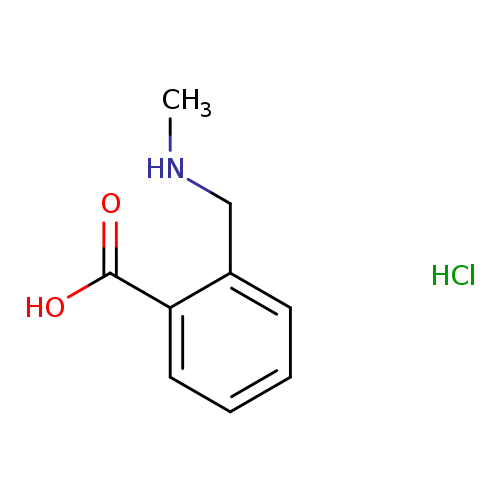2-[(Methylamino)methyl]benzoic acid