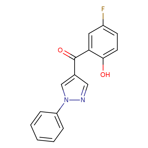 Methanone, (5-fluoro-2-hydroxyphenyl)(1-phenyl-1H-pyrazol-4-yl)-
