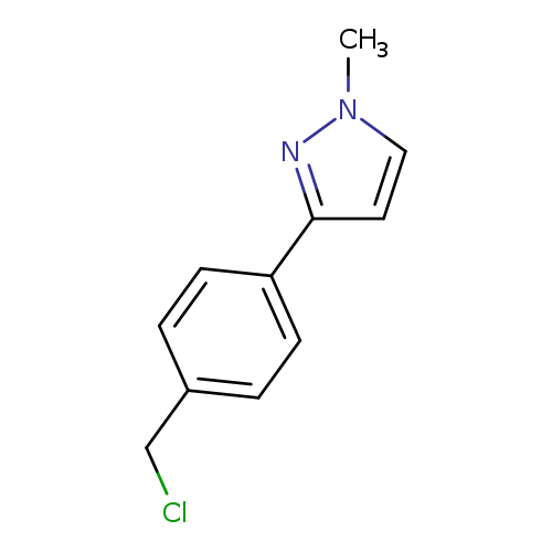 3-[4-(Chloromethyl)phenyl]-1-methyl-1h-pyrazole