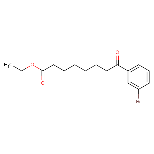 Ethyl 8-(3-bromophenyl)-8-oxooctanoate