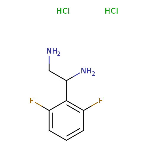 1-(2,6-difluorophenyl)ethane-1,2-diamine dihydrochloride