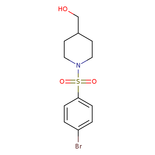 (1-((4-Bromophenyl)sulfonyl)piperidin-4-yl)methanol