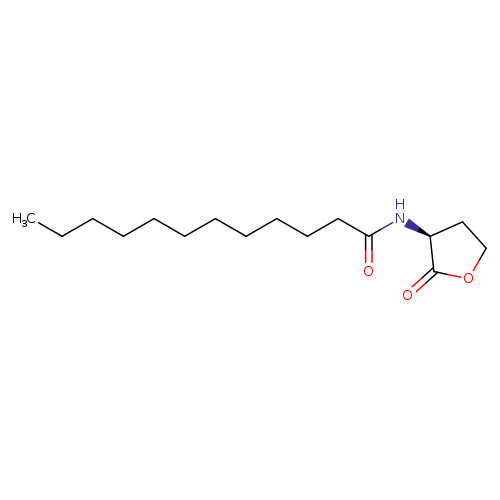Dodecanamide, N-[(3S)-tetrahydro-2-oxo-3-furanyl]-