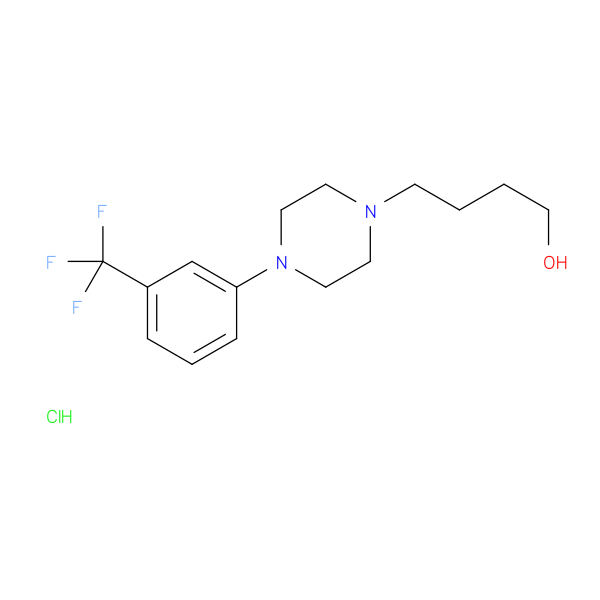 4-(4-[3-(Trifluoromethyl)phenyl]piperazin-1-yl)butan-1-ol hydrochloride