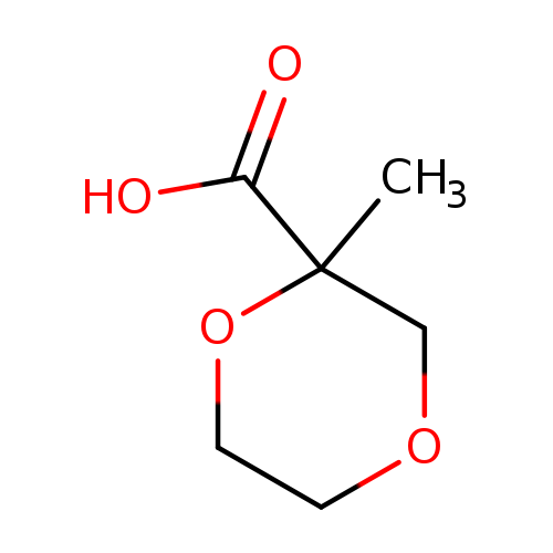 1,4-Dioxane-2-carboxylic acid, 2-methyl-