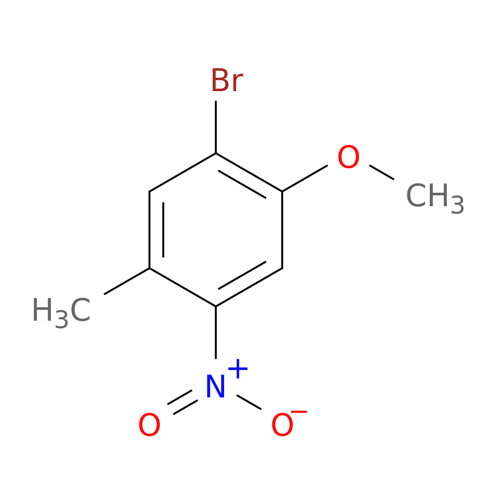 2-Bromo-4-methyl-5-nitroanisole