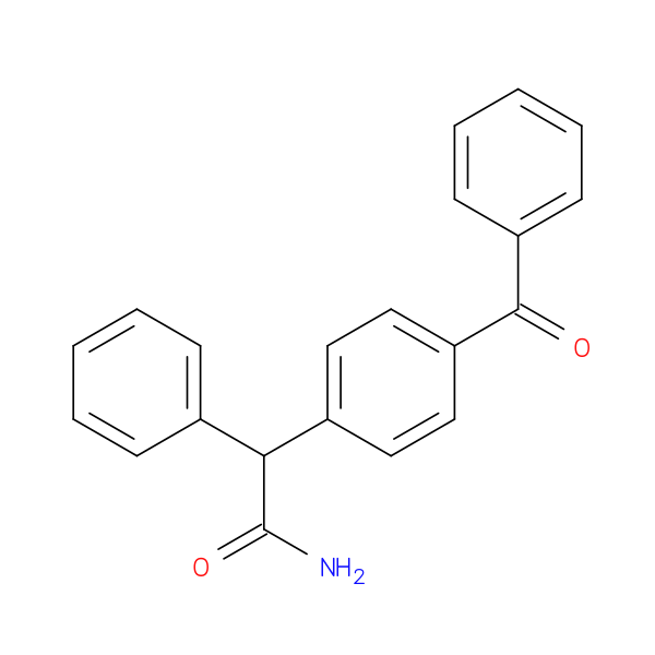 2-(4-benzoylphenyl)-2-phenylacetamide