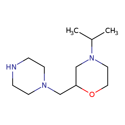 2-(piperazin-1-ylmethyl)-4-(propan-2-yl)morpholine