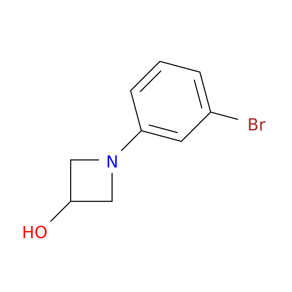 1-(3-bromophenyl)azetidin-3-ol