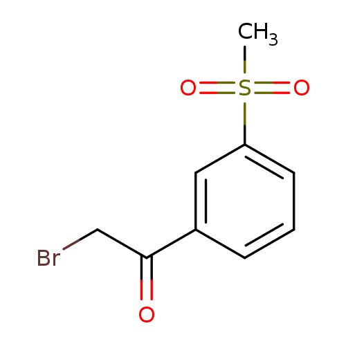 2-bromo-1-(3-methanesulfonylphenyl)ethan-1-one