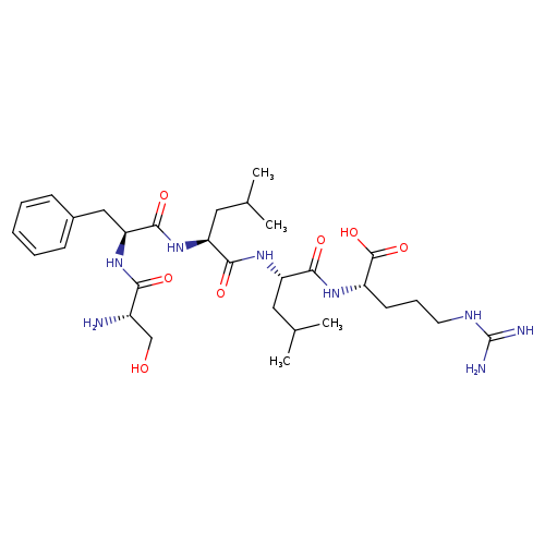 L-Arginine, L-seryl-L-phenylalanyl-L-leucyl-L-leucyl-