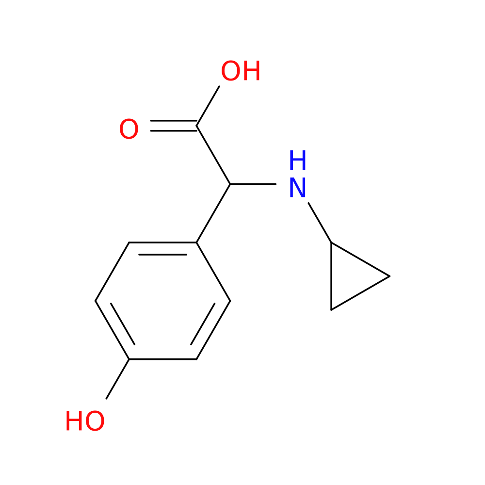 2-(CYCLOPROPYLAMINO)-2-(4-HYDROXYPHENYL)ACETIC ACID