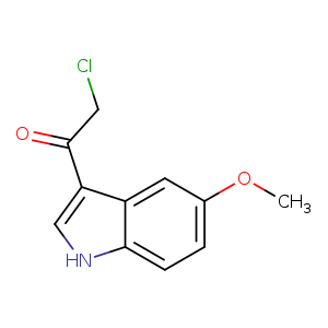 2-Chloro-1-(5-methoxy-1H-indol-3-yl)-ethanone