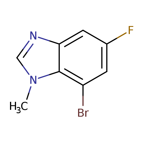 7-Bromo-5-fluoro-1-methyl-1,3-benzodiazole