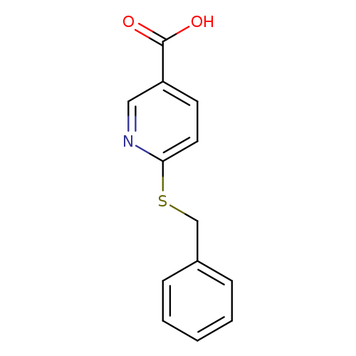 6-(benzylsulfanyl)nicotinic acid