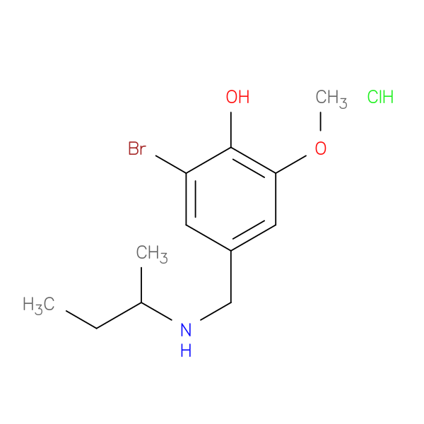 2-bromo-4-{[(butan-2-yl)amino]methyl}-6-methoxyphenol hydrochloride