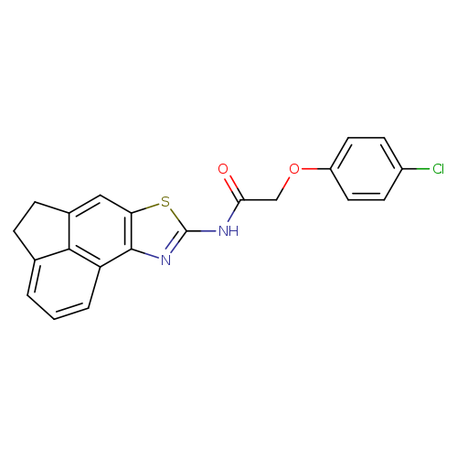 2-(4-chlorophenoxy)-N-{5-thia-3-azatetracyclo[6.6.1.0^{2,6}.0^{11,15}]pentadeca-1(15),2(6),3,7,11,13-hexaen-4-yl}acetamide
