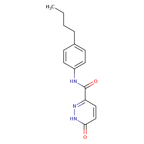 N-(4-butylphenyl)-6-oxo-1,6-dihydropyridazine-3-carboxamide