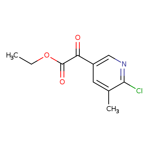 ethyl 2-(6-chloro-5-methylpyridin-3-yl)-2-oxoacetate