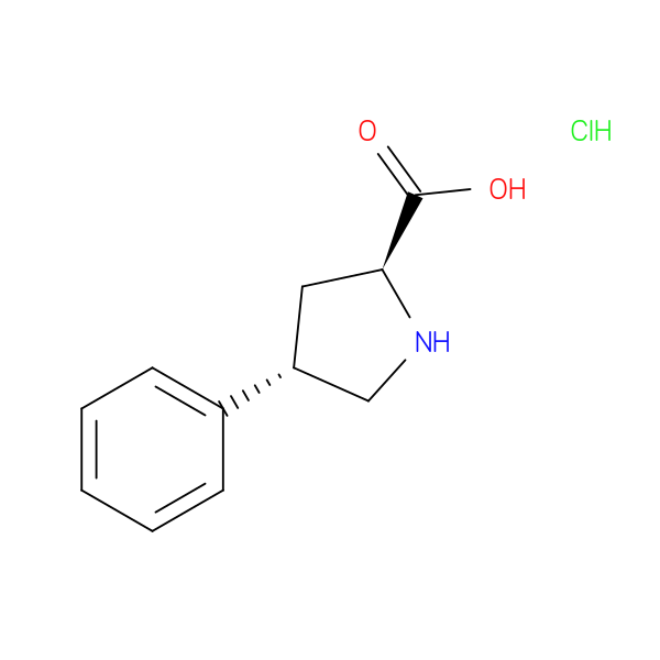 L-Proline, 4-phenyl-, hydrochloride (1:1), (4S)-