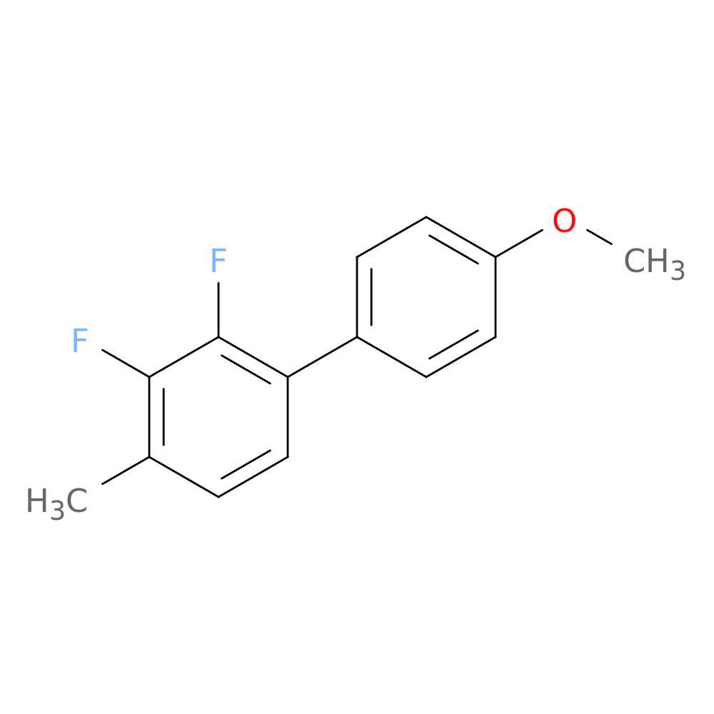 2,3-Difluoro-4'-methoxy-4-methyl-1,1'-biphenyl