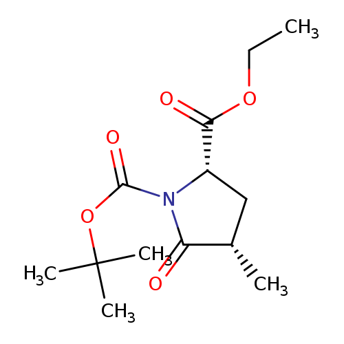 (2S,4S)-1-BOC-4-METHYL-5-OXOPYRROLIDINE-2-CARBOXYLIC ACID ETHYL ESTER