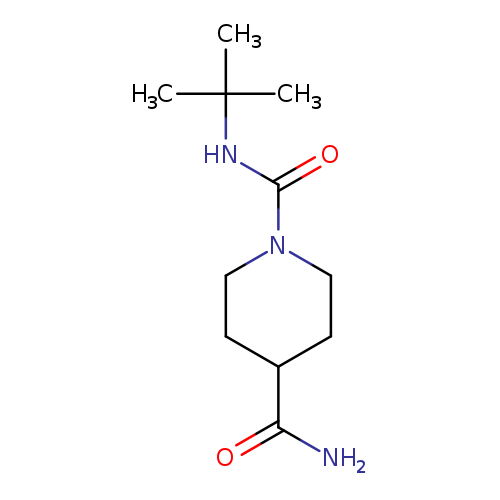 N1-tert-butylpiperidine-1,4-dicarboxamide