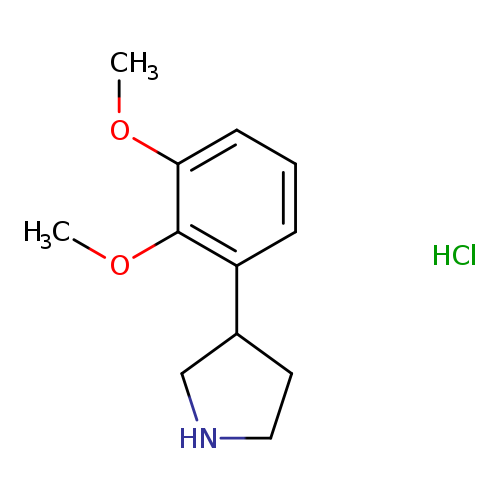 3-(2,3-Dimethoxyphenyl)pyrrolidine hydrochloride