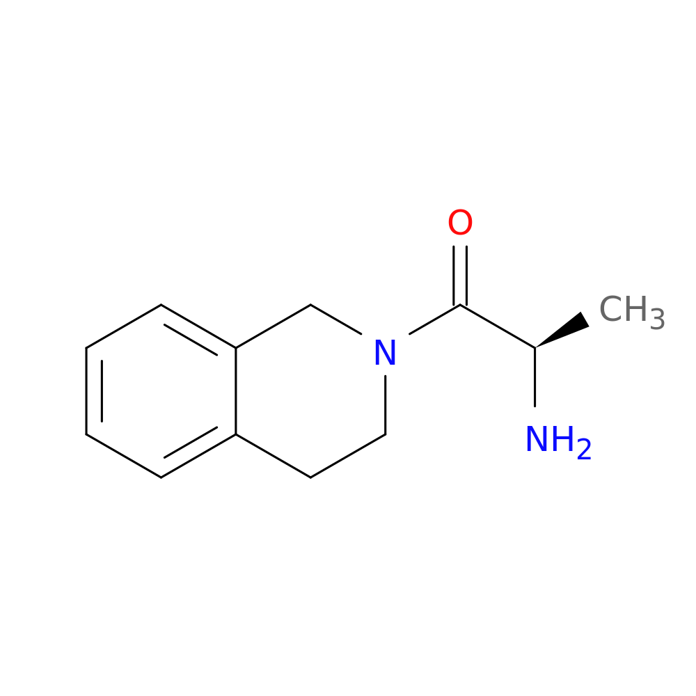 (2R)-2-amino-1-(1,2,3,4-tetrahydroisoquinolin-2-yl)propan-1-one