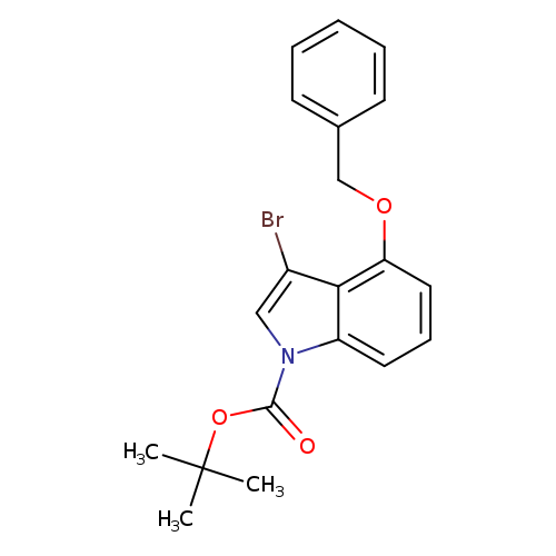 1-Boc-4-benzyloxy-3-bromoindole