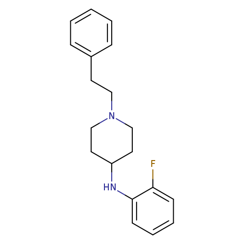 N-(2-fluorophenyl)-1-(2-phenylethyl)-4-piperidinamine