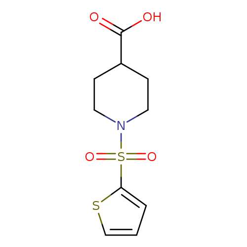 1-(THIOPHENE-2-SULFONYL)-PIPERIDINE-4-CARBOXYLIC ACID