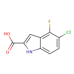 5-Chloro-4-fluoro-1H-indole-2-carboxylic acid