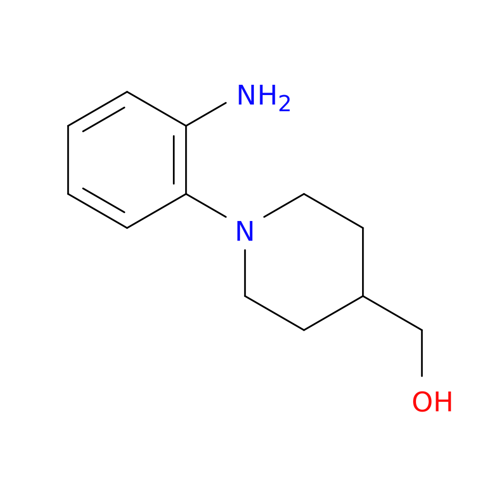 (1-(2-Aminophenyl)piperidin-4-yl)methanol