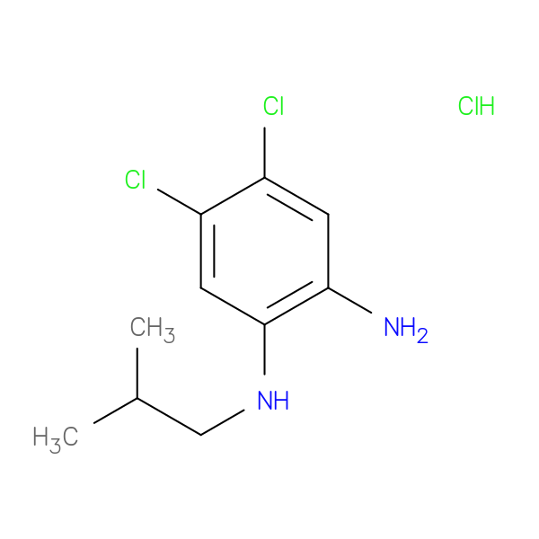 4,5-Dichloro-N1-isobutylphenylene-1,2-diamine, HCl