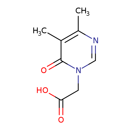 (4,5-Dimethyl-6-oxopyrimidin-1(6H)-yl)acetic acid