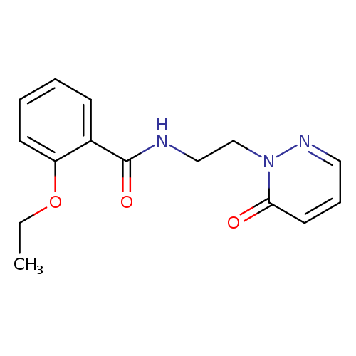 2-ethoxy-N-[2-(6-oxo-1,6-dihydropyridazin-1-yl)ethyl]benzamide