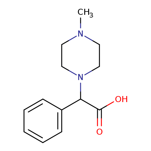 2-(4-Methylpiperazin-1-yl)-2-phenylacetic acid